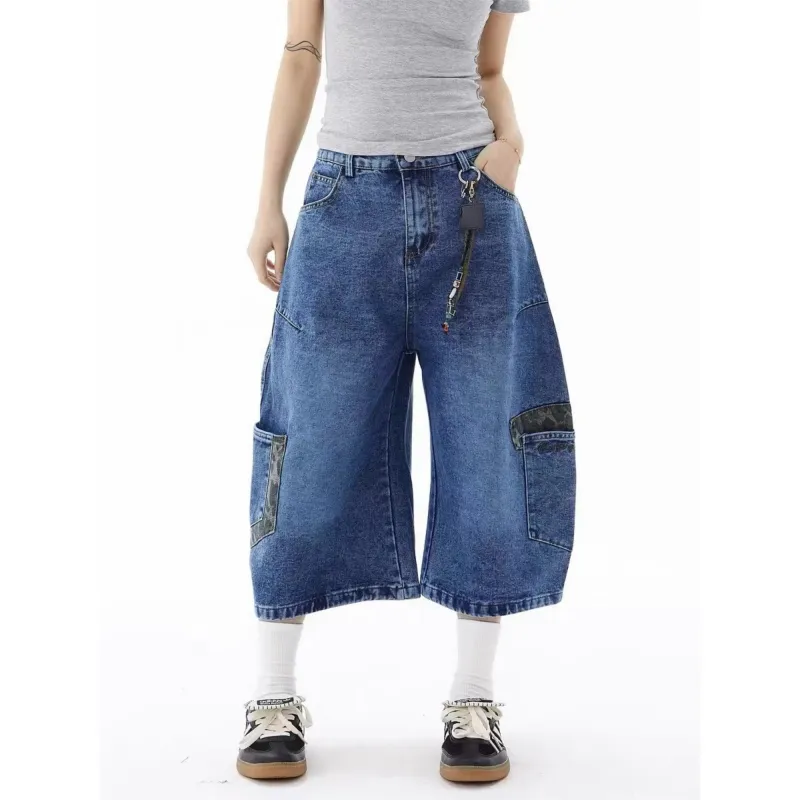 FA2LO Denim Shorts Unisex-5