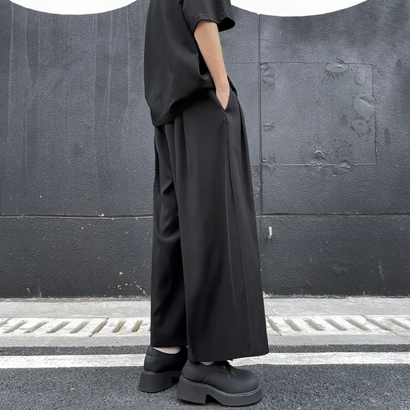 FA2LO Casual Pants Unisex Black-3