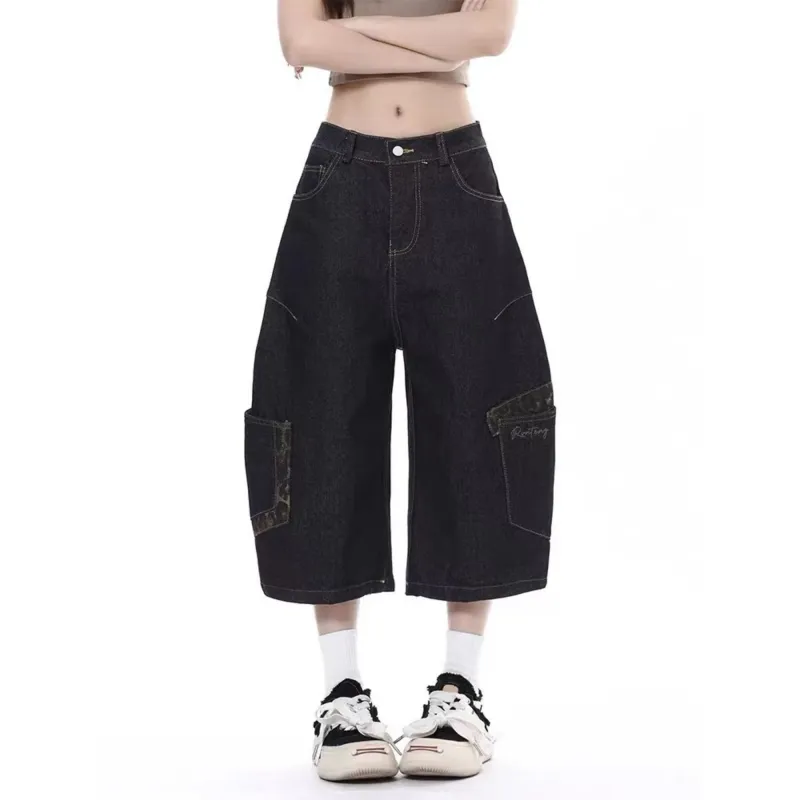 FA2LO Denim Shorts Unisex-2