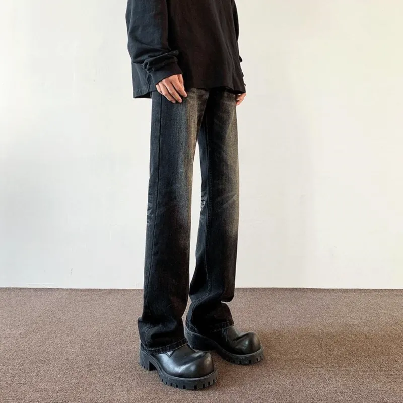 PANDA ADEVIL Summer Versatile Height Increasing Luxury Streetwear Style Classic Jeans Style Unisex-6