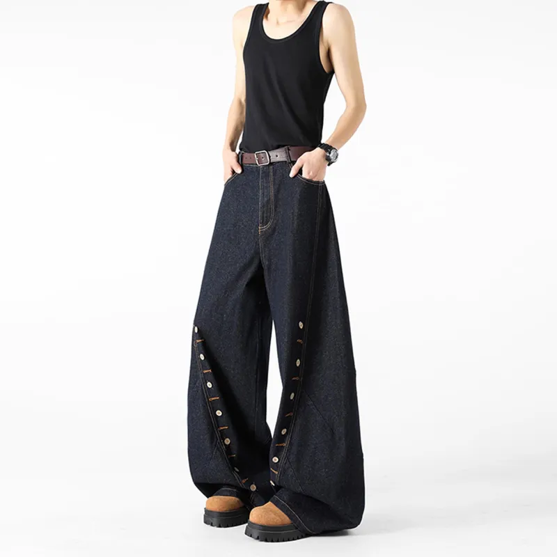 FA2LO Jeans Unisex Blue-2