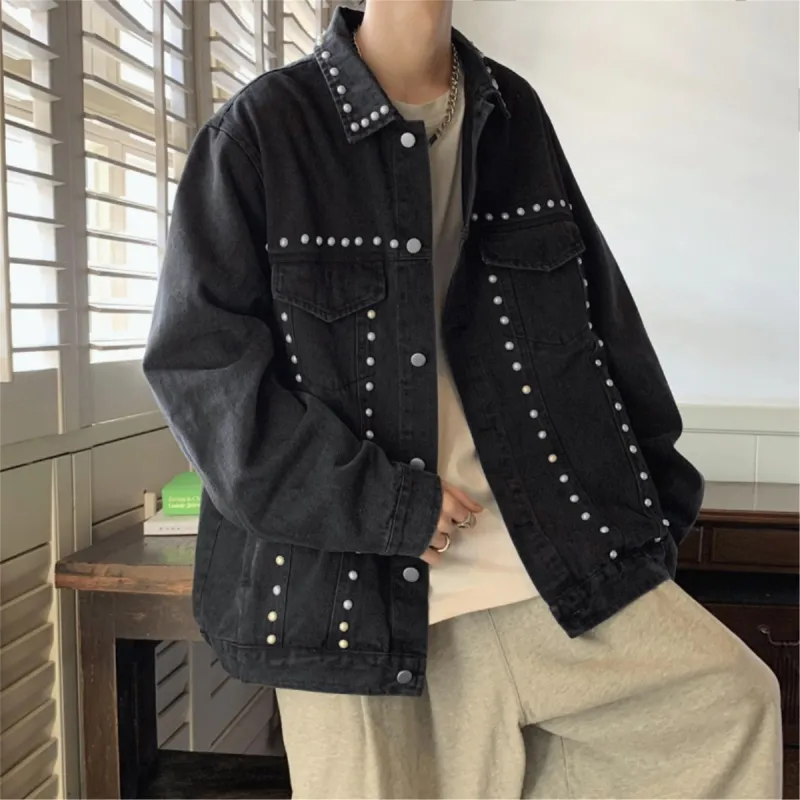 FA2LO Denim Jacket Unisex Black-6