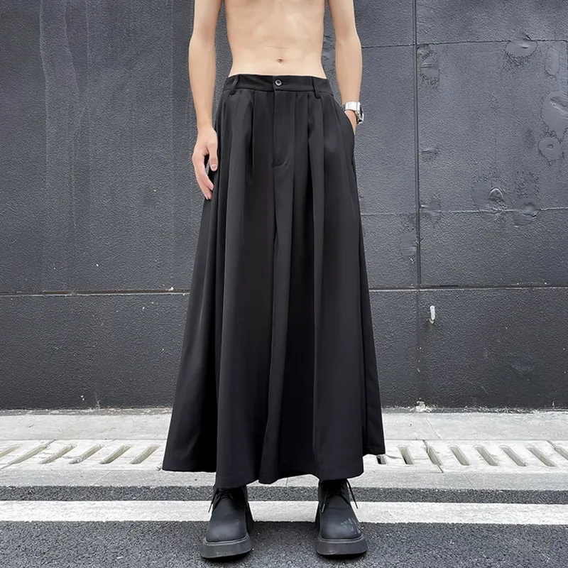 FA2LO Casual Pants Unisex Black-4