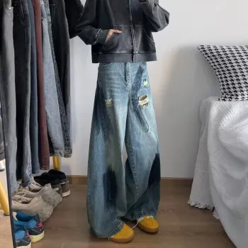 FA2LO Jeans Unisex Blue
