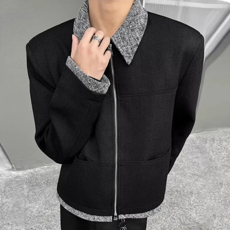 FA2LO Jackets Coats Unisex Black-6