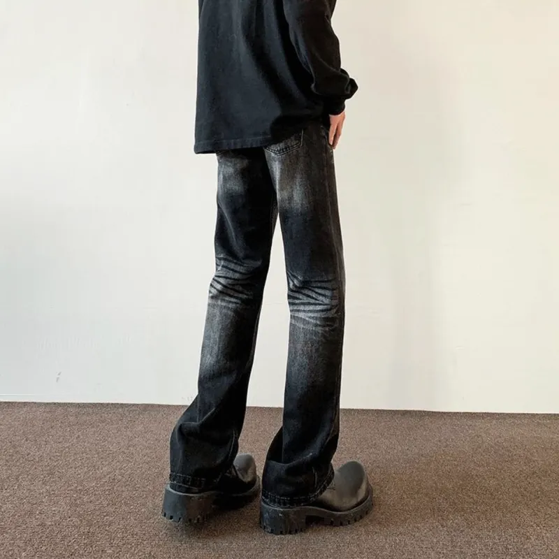 PANDA ADEVIL Summer Versatile Height Increasing Luxury Streetwear Style Classic Jeans Style Unisex-7