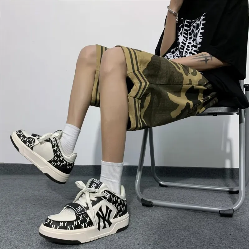 FA2LO Casual Shorts Unisex Green-6