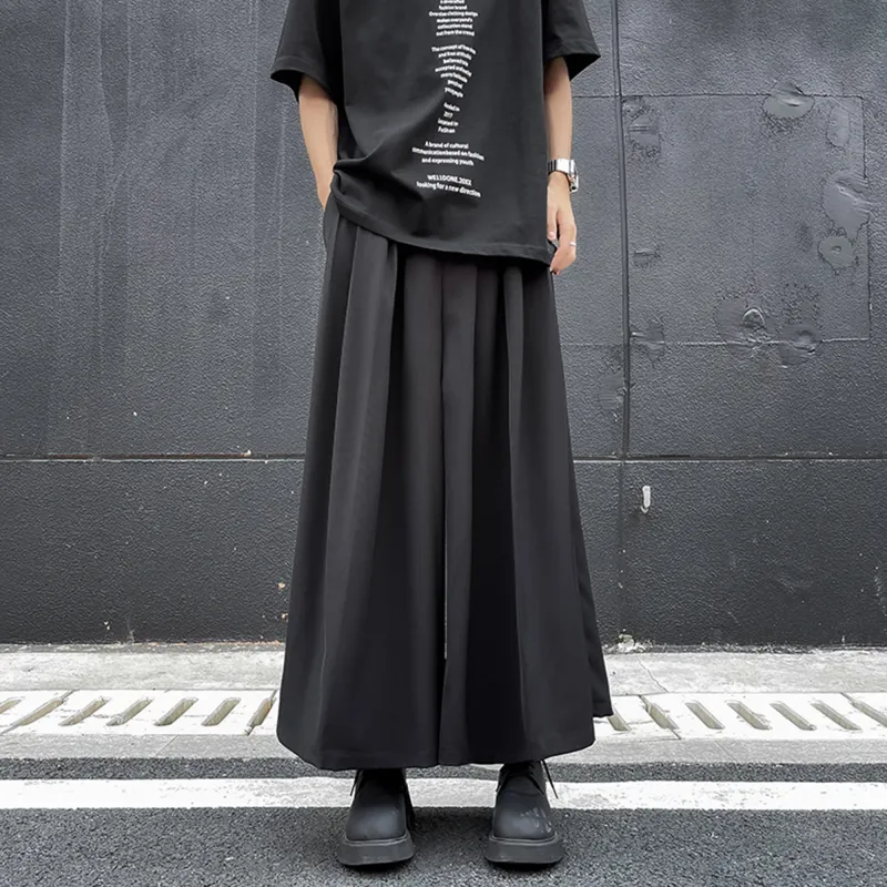 FA2LO Casual Pants Unisex Black-1