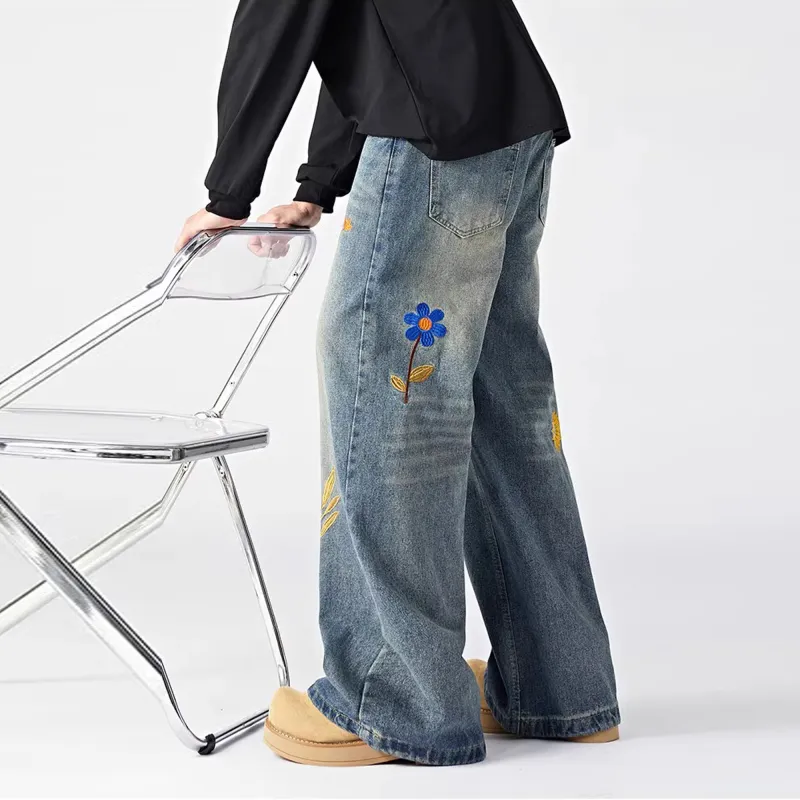 FA2LO Jeans Unisex Blue-4