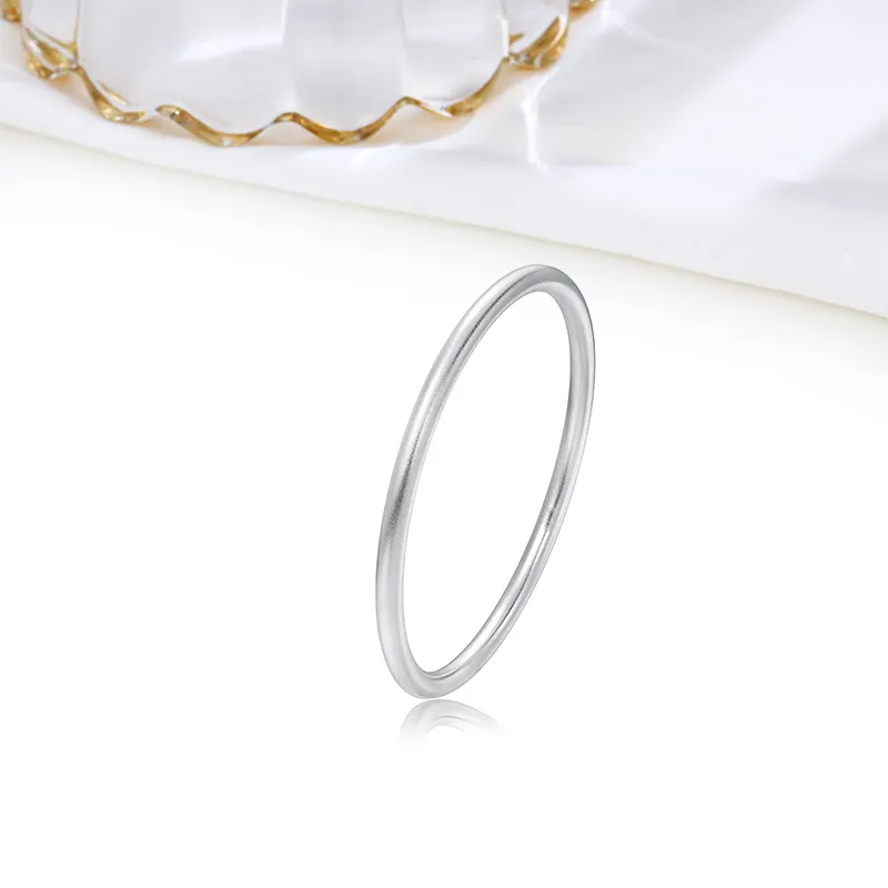 HOLLY RYAN Gentle Elegance Versatile Plain Ring Fortune Comes Wealth And Prosperity Bracelets Women's-3