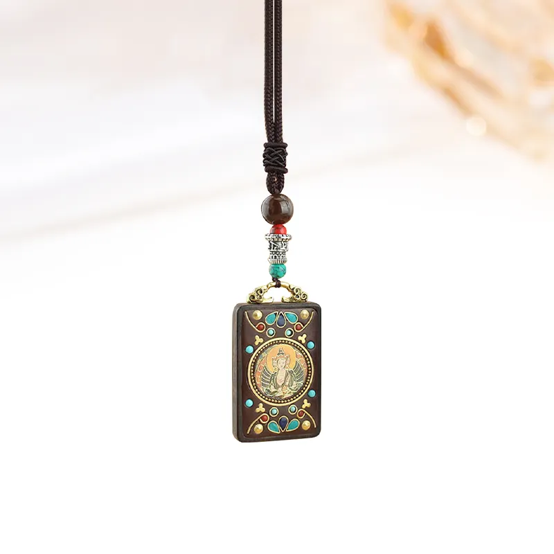 HOLLY RYAN Sandalwood Wooden Necklaces Unisex-4