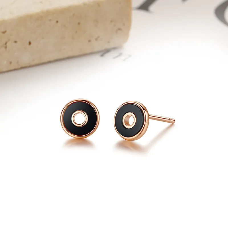 HOLLY RYAN 18K Gold Stud Earrings Unisex-2