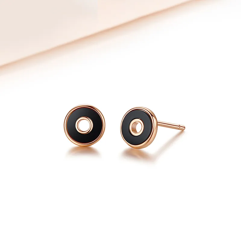 HOLLY RYAN 18K Gold Stud Earrings Unisex-4
