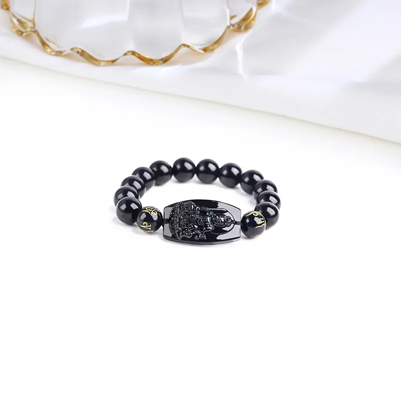HOLLY RYAN Imitation Obsidian Bracelets Men's-6