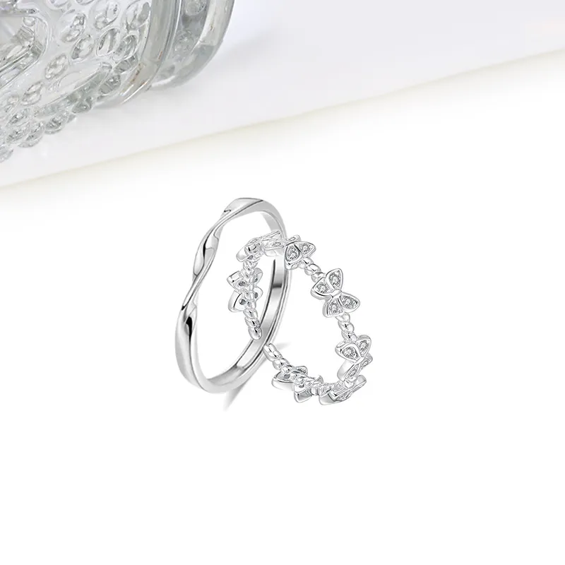HOLLY RYAN S925 Silver Rings Unisex-5