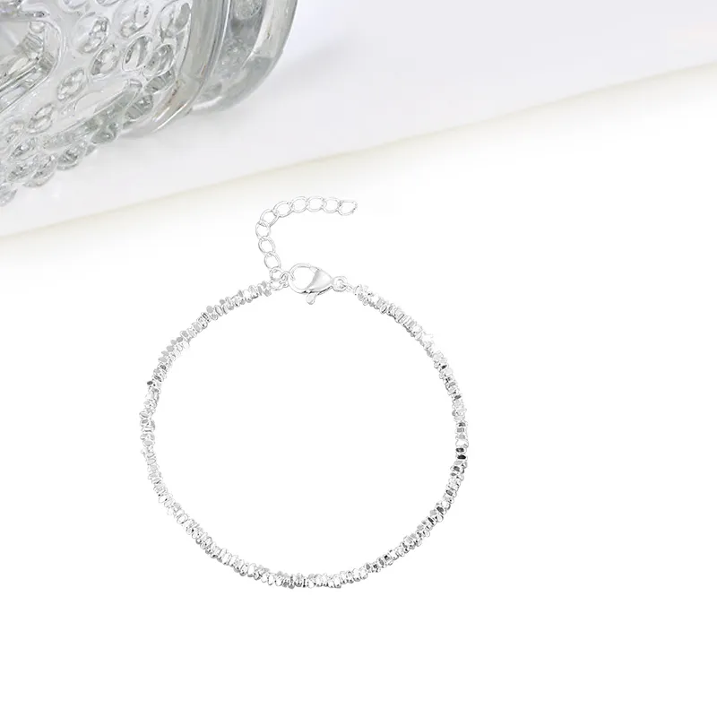 HOLLY RYAN Gentle Elegance Versatile Plain Ring Fortune Comes Wealth And Prosperity Bracelets Women's-1