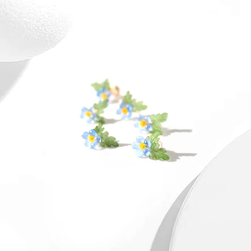 HOLLY RYAN Ins Niche Design Sweet Style Fresh Earrings Women's-4
