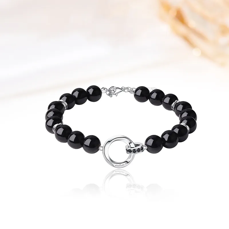 HOLLY RYAN Obsidian Bracelets Unisex-5