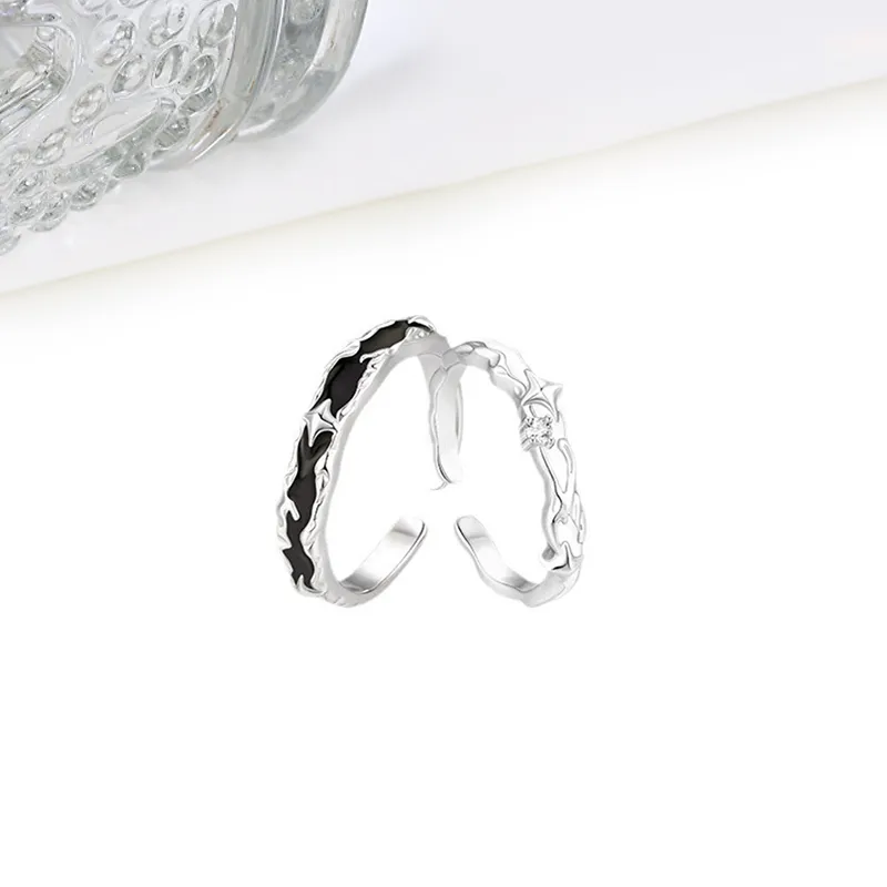 HOLLY RYAN S925 Silver Rings Unisex-8