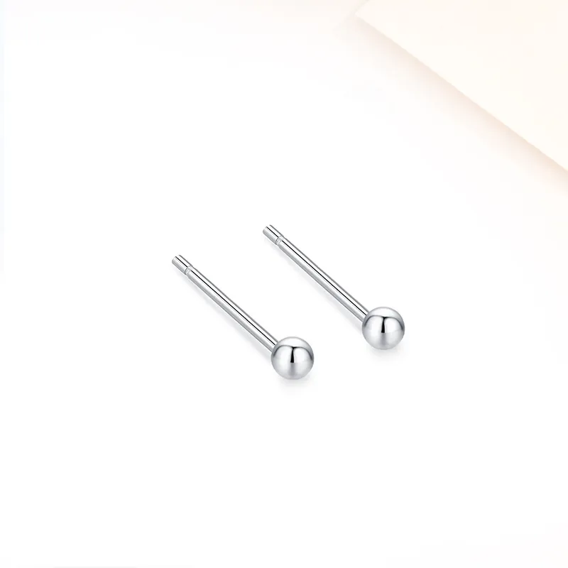 HOLLY RYAN S999 Fine Silver Stud Earrings Unisex-1