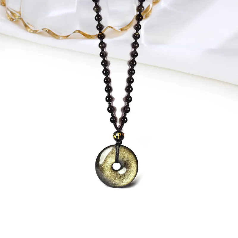 HOLLY RYAN Obsidian Necklaces Men's-2