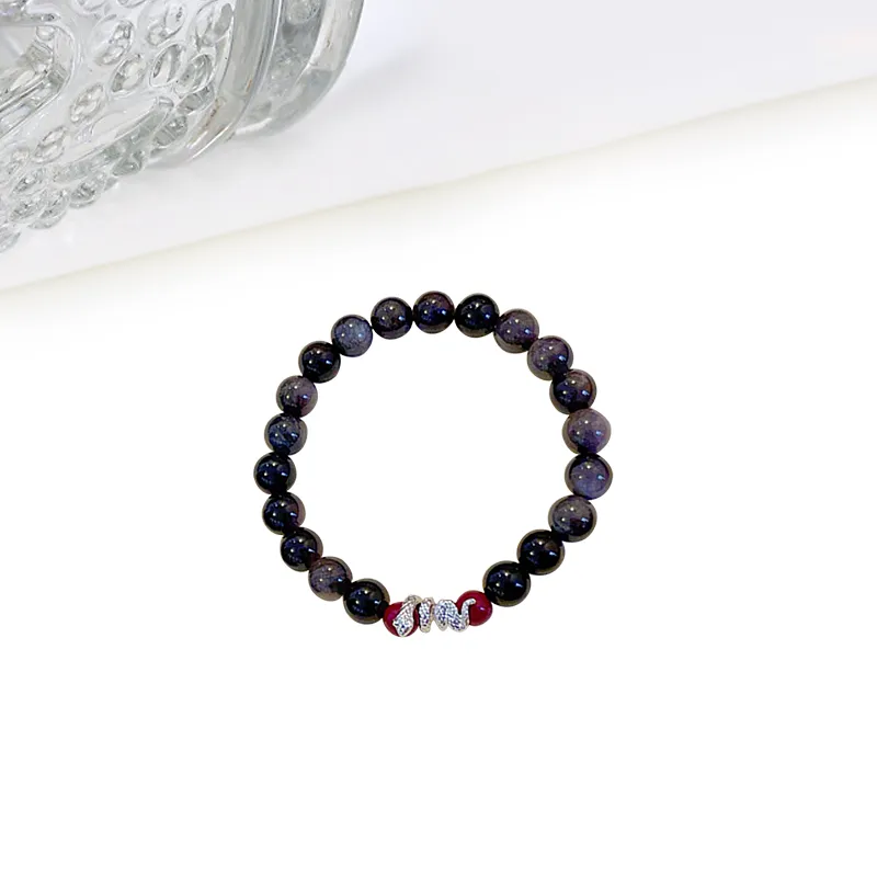 HOLLY RYAN Obsidian Bracelets Unisex-2
