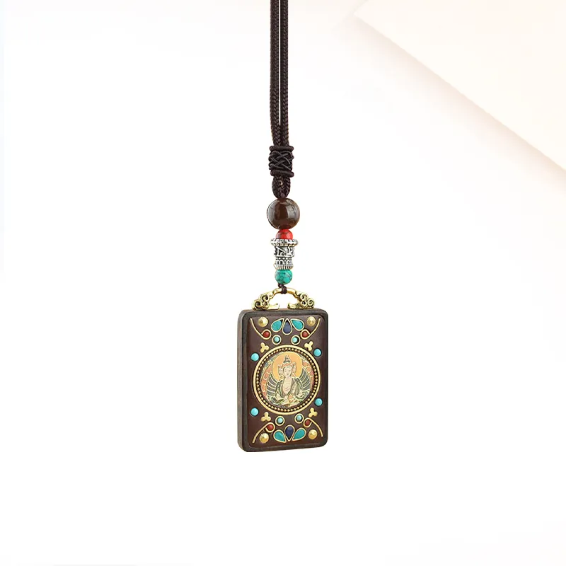 HOLLY RYAN Sandalwood Wooden Necklaces Unisex-5