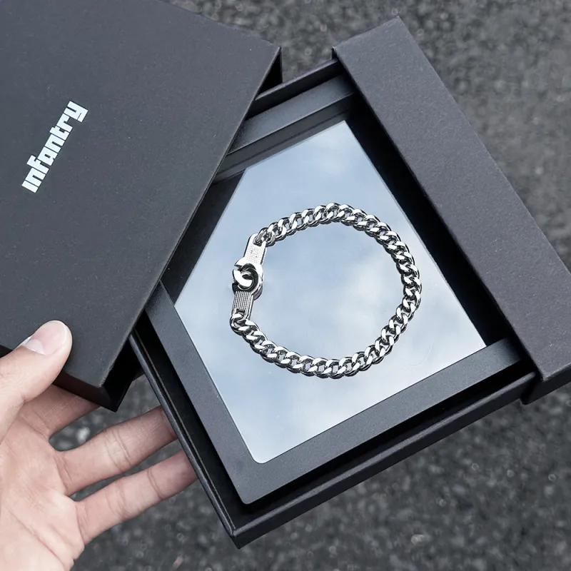 INFANTRY Titanium Steel Bracelets Men's-5