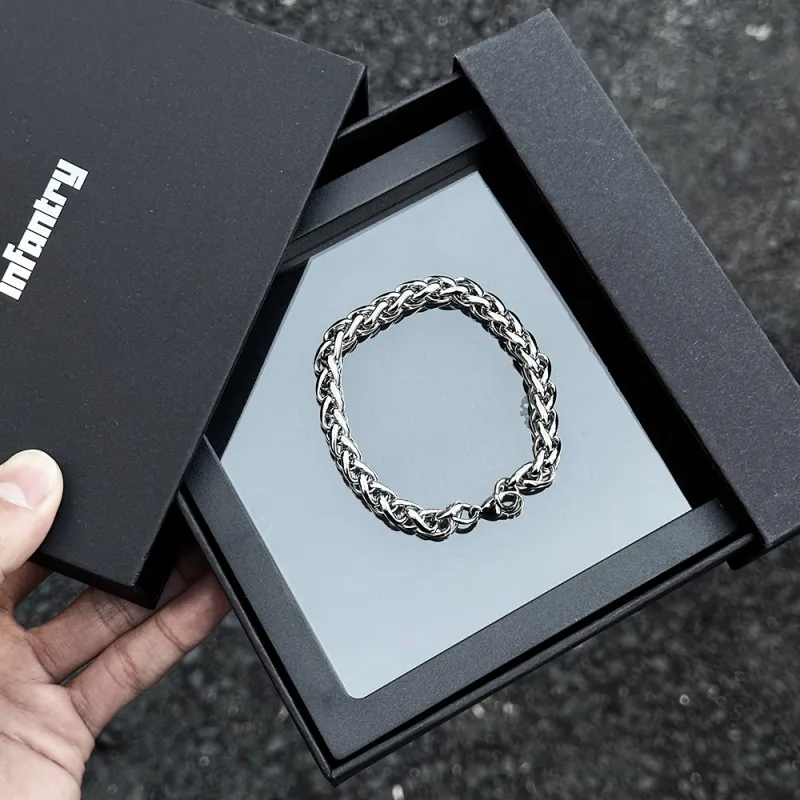 INFANTRY Titanium Steel Bracelets Men's-4