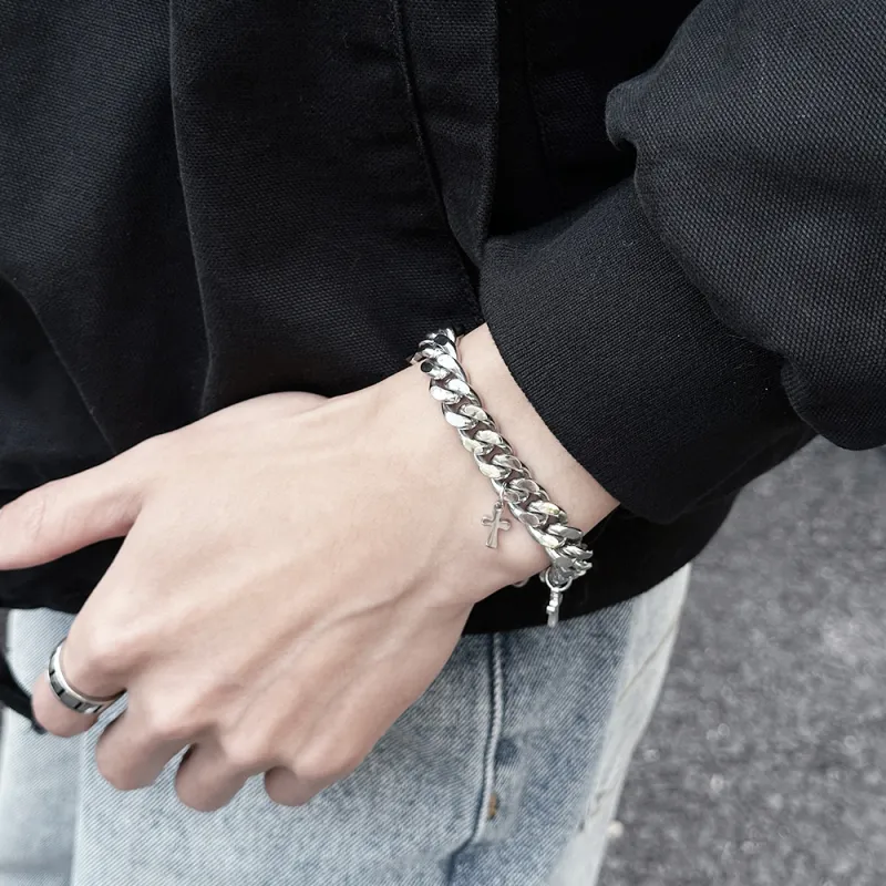 INFANTRY Titanium Steel Bracelets Men's-6