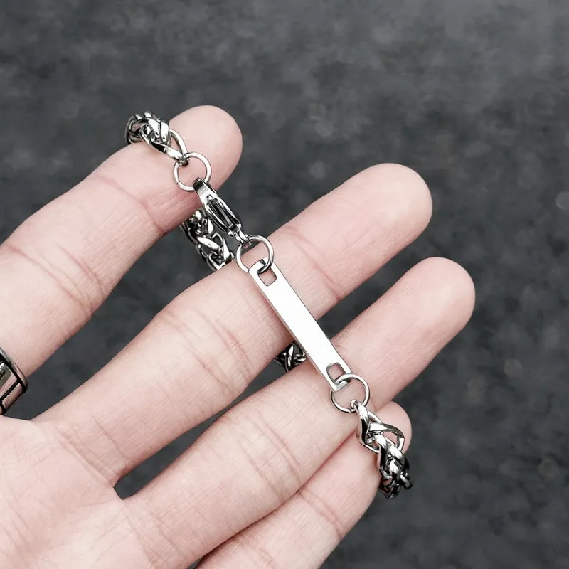 INFANTRY Titanium Steel Bracelets Men's-7