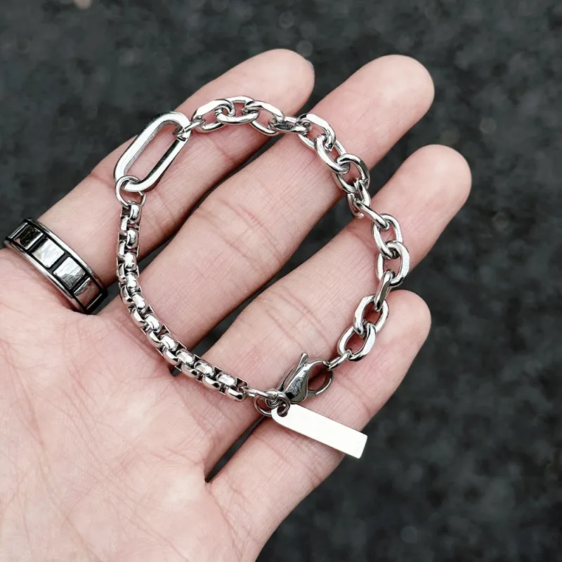 INFANTRY Titanium Steel Bracelets Men's-5