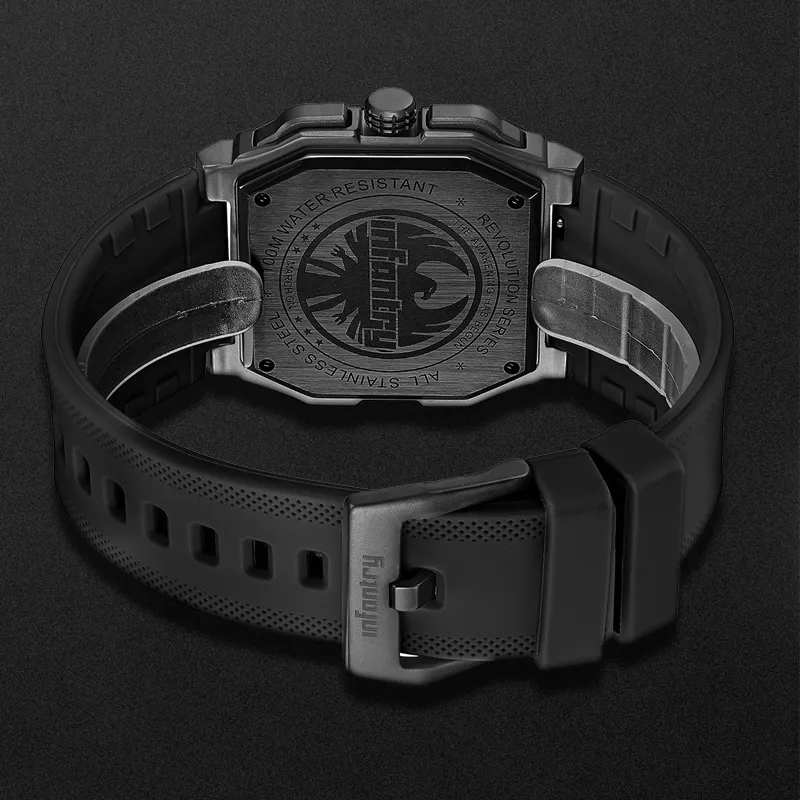 INFANTRY All Compatibility Watch Band Silicone Material-3