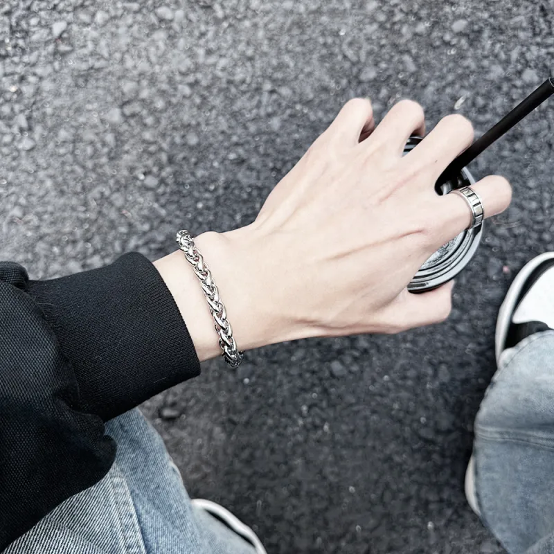 INFANTRY Titanium Steel Bracelets Men's-5