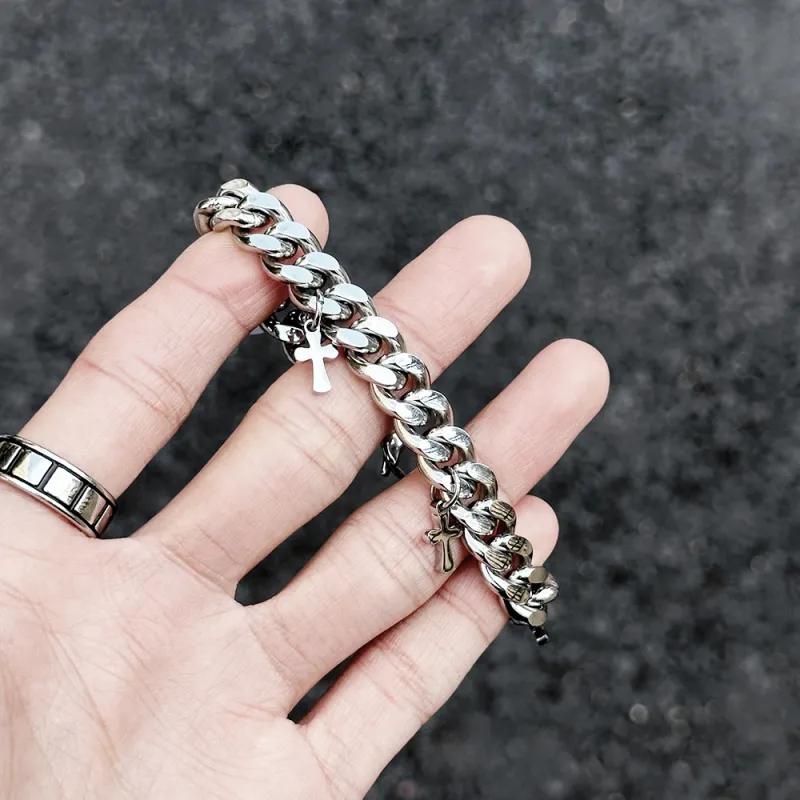 INFANTRY Titanium Steel Bracelets Men's-7