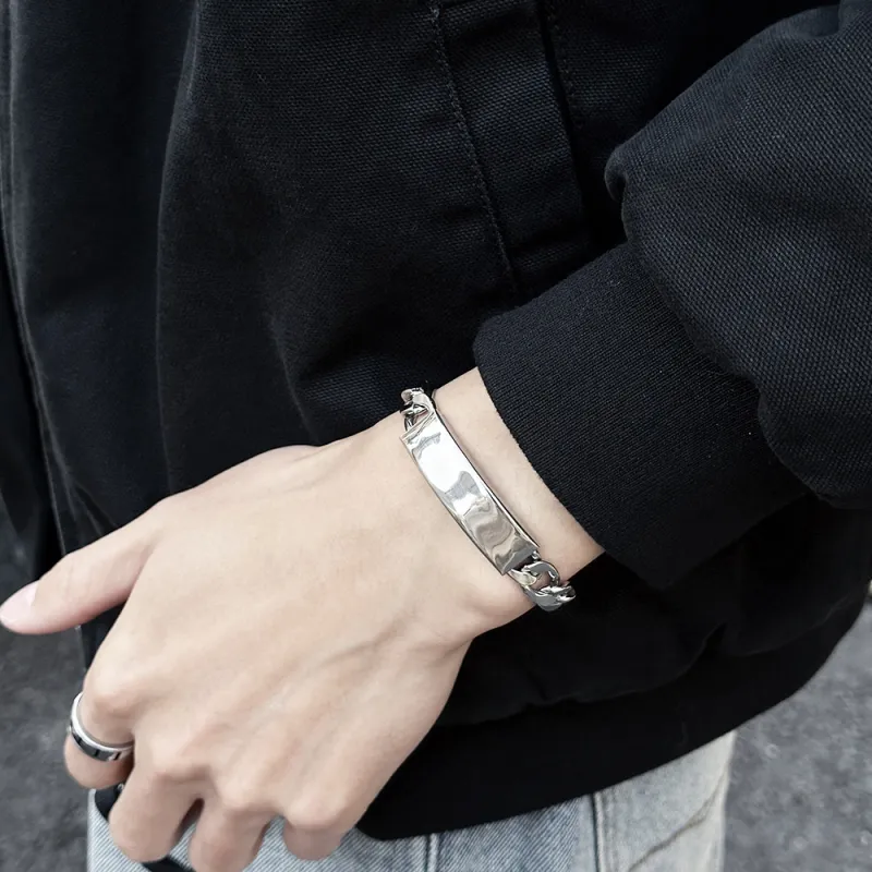 INFANTRY Stainless Steel Bracelets Men's-7