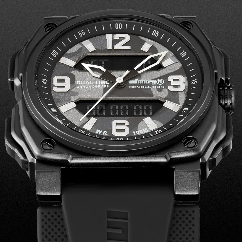 INFANTRY All Compatibility Watch Band Silicone Material-2