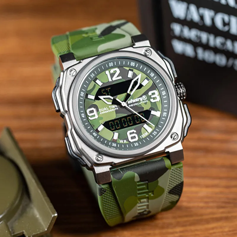 INFANTRY Compatibility Watch Band Silicone Material-5