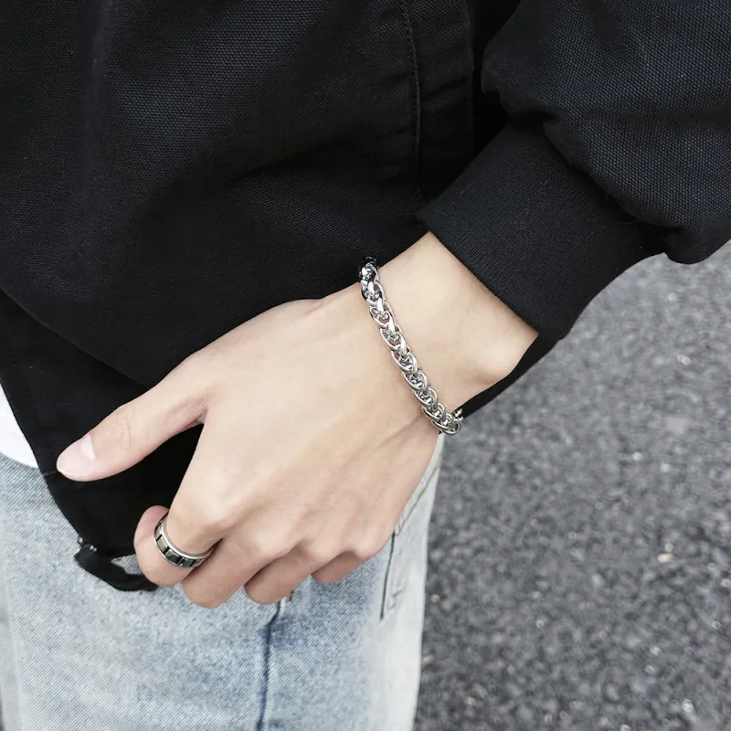 INFANTRY Titanium Steel Bracelets Men's-7