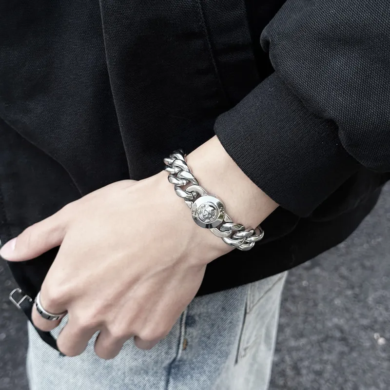 INFANTRY Titanium Steel Bracelets Men's-4