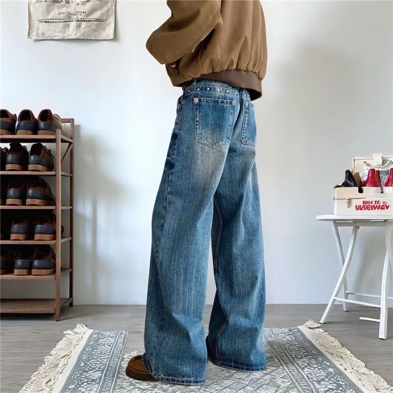 RENBEN Jeans Unisex Blue-1