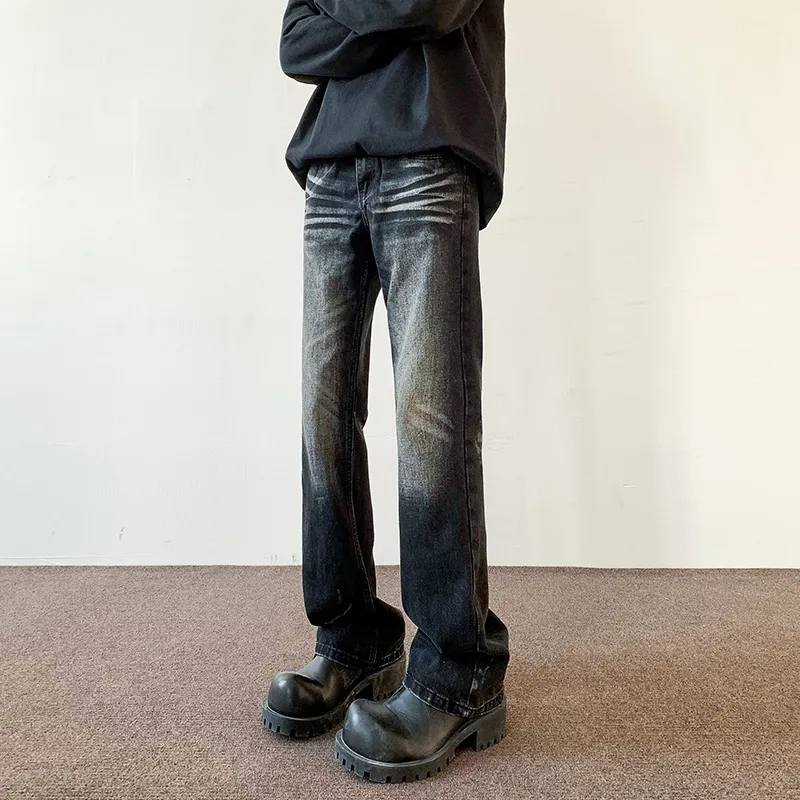RENBEN Summer Versatile Height Increasing Luxury Streetwear Jeans Unisex-5