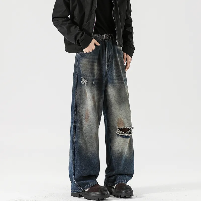 RENBEN Jeans Unisex Concrete Gray-3