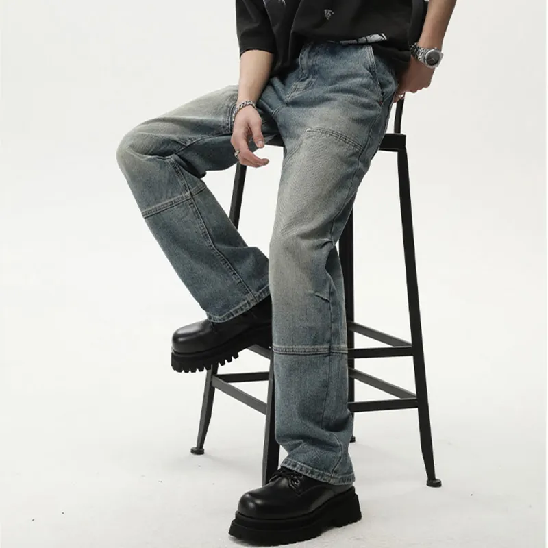 RENBEN Jeans Unisex Vintage Blue-5