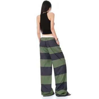 RENBEN Casual Pants Women's Stripes Sweatpants