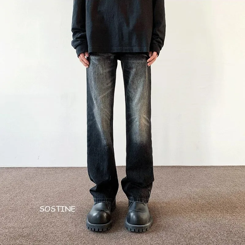 RENBEN Summer Versatile Height Increasing Luxury Streetwear Jeans Unisex-7