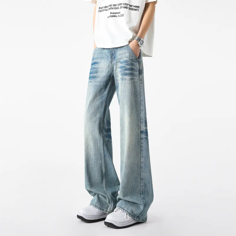 WELTER EXPERIMENT Jeans Unisex Light Blue Tones-17