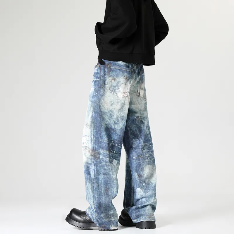 RENBEN Jeans Unisex Dark Blue-7