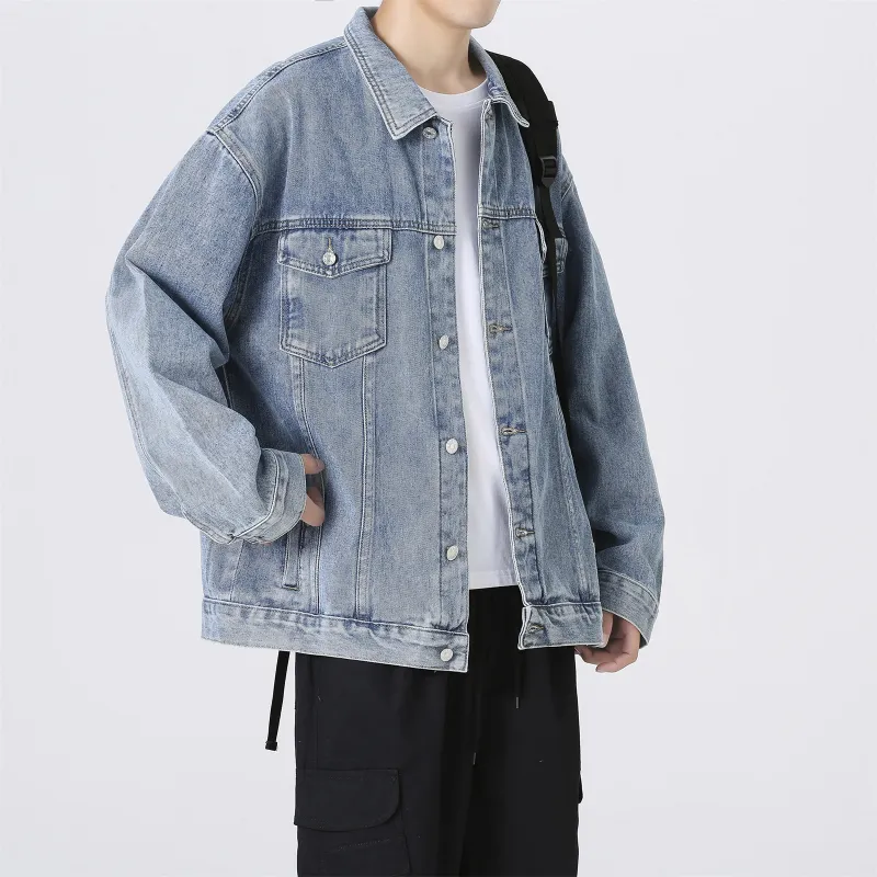 RENBEN Jacket Unisex Light Blue-9