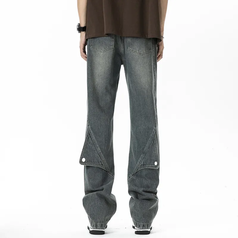 RENBEN Jeans Summer Unisex Blue American Vintage-12